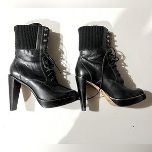 Cole Haan Nike Air lace up boots